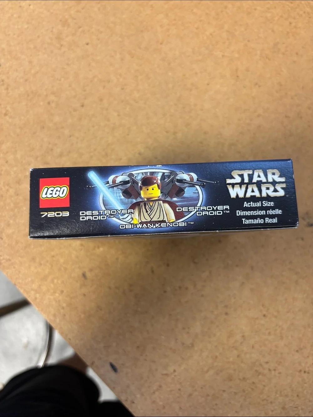 SALE! Vtg New Sealed LEGO Star Wars 7203 Jedi Defense 1 2002 Nice Box Obi Wan